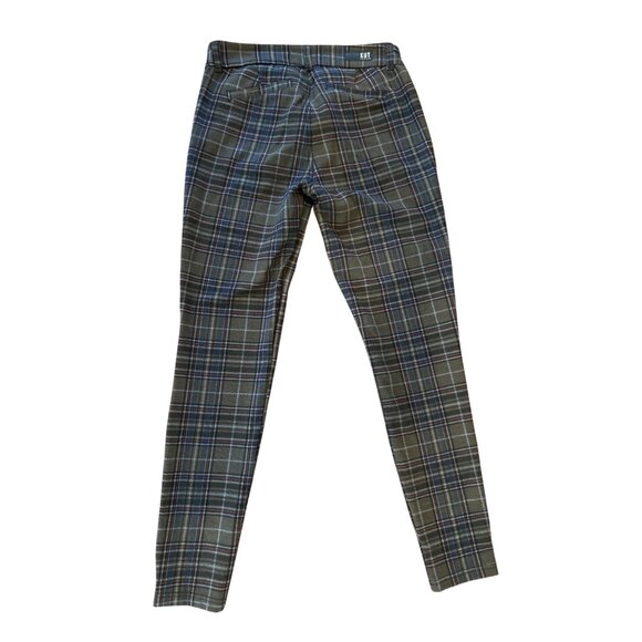 Kut from the Kloth Women's Mia Skinny Plaid Holiday Ankle Pants Size 6 - Picture 5 of 6